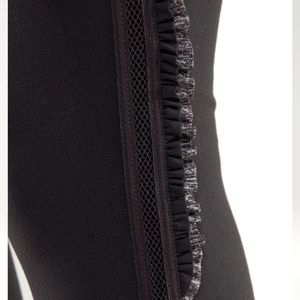 Lululemon Wunder Under Crop*RuffleBlack